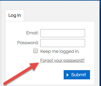 Forgot Password Link